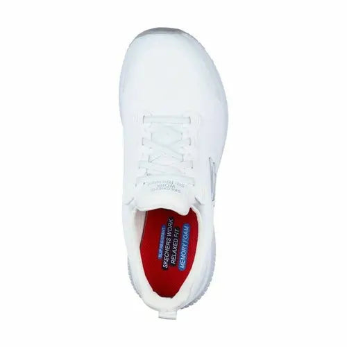 Sports Trainers for Women Skechers Work: Squad SR White C2C PRODUCTS