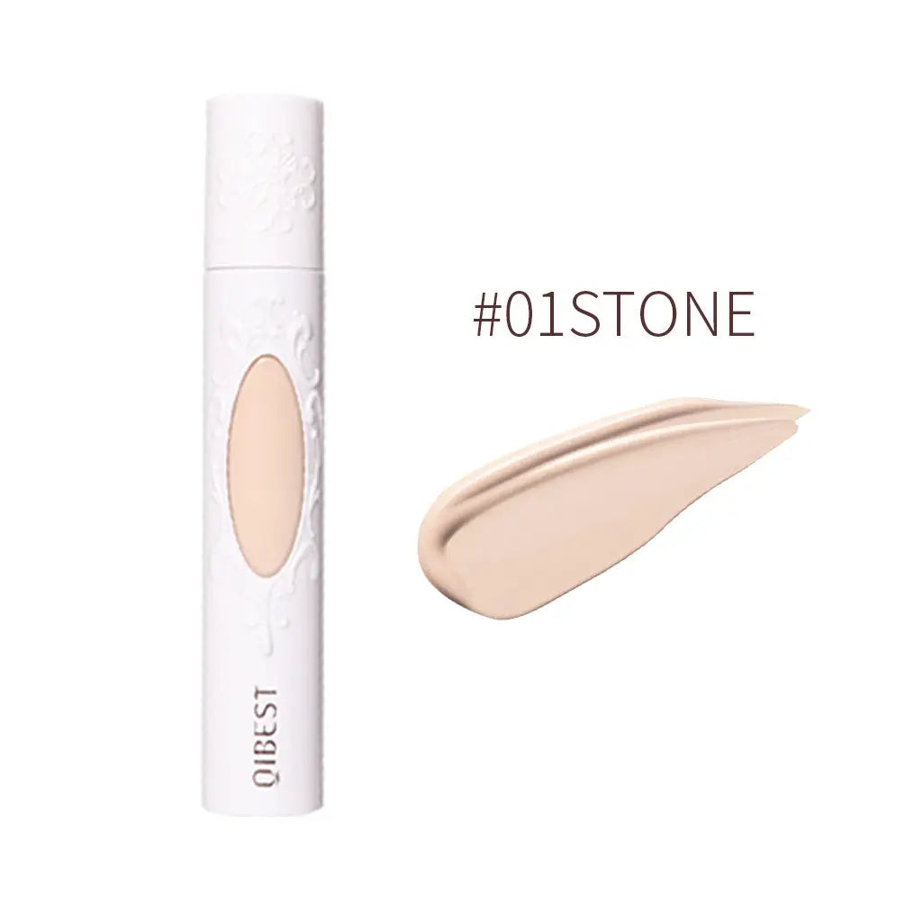 QIBEST Liquid Foundation Long Lasting Makeup Concealer Moisturizing Brightening Matte Natural Liquid Foundation Nude Makeup Repairing Liquid eprolo
