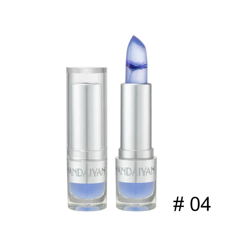 HANDAIYAN Warm Lipstick Flower Color Changing Moisturizing Lipstick Is Not Easy To Fade And Does Not Take Off Makeup eprolo