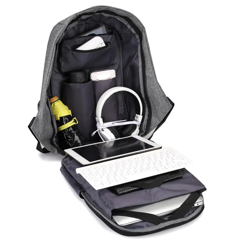 Mochila Anti-Roubo com Carregamento USB — Grande Capacidade C2C Products
