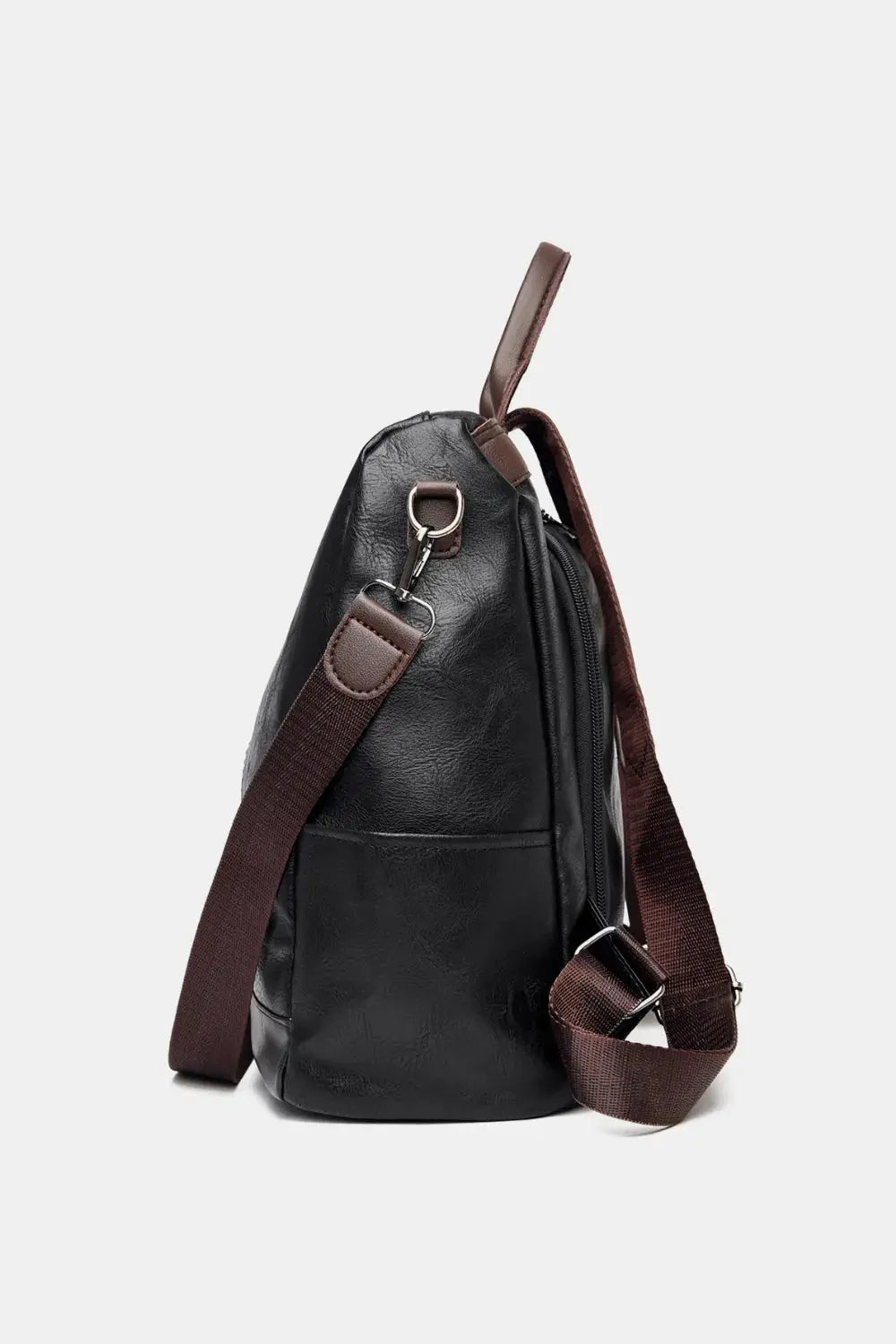 Mochila em Couro PU com Múltiplos Compartimentos C2C Products