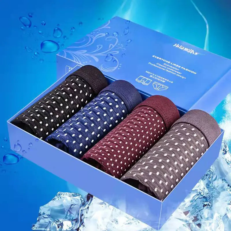 Summer mesh ice silk underwear men&