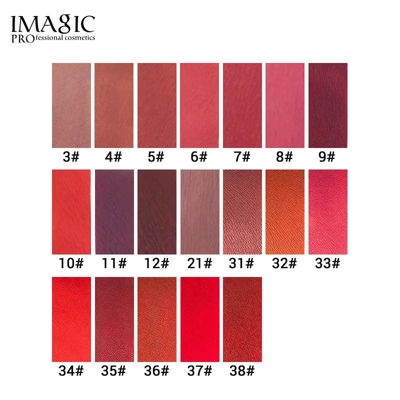 IMAGIC Non Stick Cup Matte Lip Gloss Moisturizing And Long Lasting Non Discoloring Lipstick Lip Glaze Biting Lip Makeup eprolo