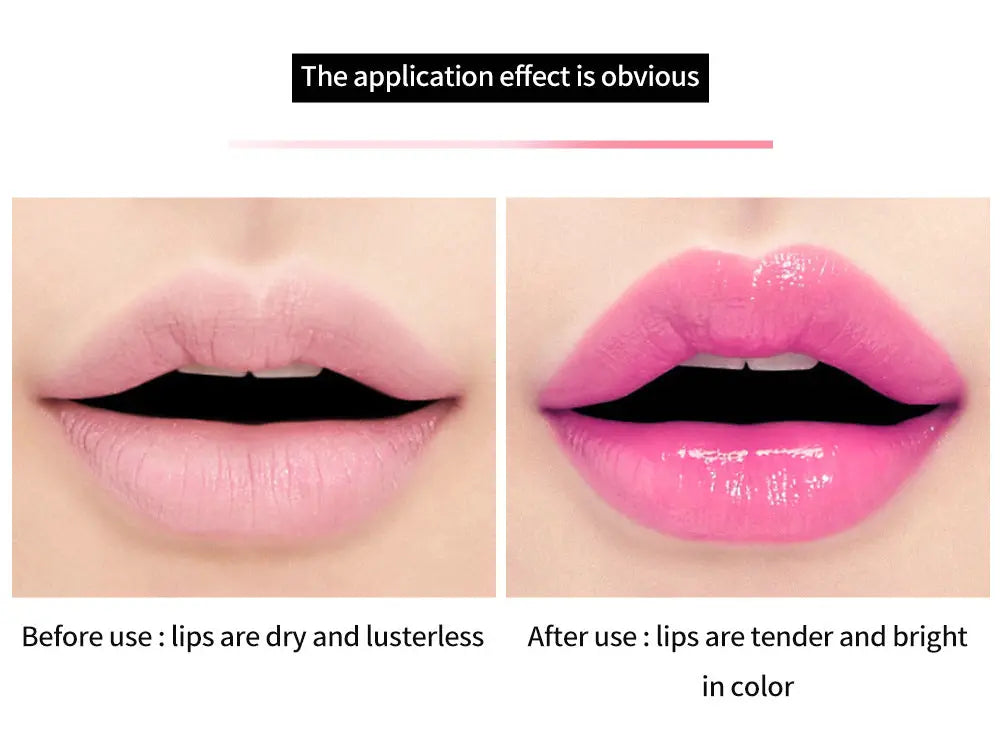 HANDAIYAN Warm Lipstick Flower Color Changing Moisturizing Lipstick Is Not Easy To Fade And Does Not Take Off Makeup eprolo