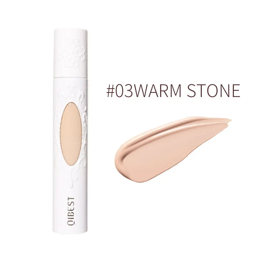 QIBEST Liquid Foundation Long Lasting Makeup Concealer Moisturizing Brightening Matte Natural Liquid Foundation Nude Makeup Repairing Liquid eprolo
