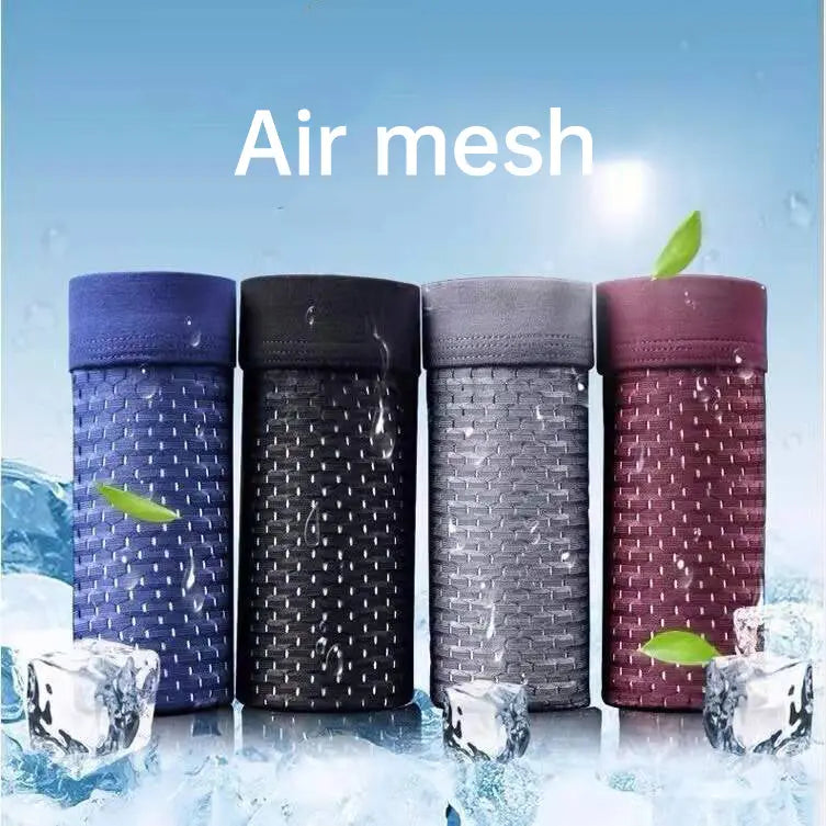 Summer mesh ice silk underwear men&