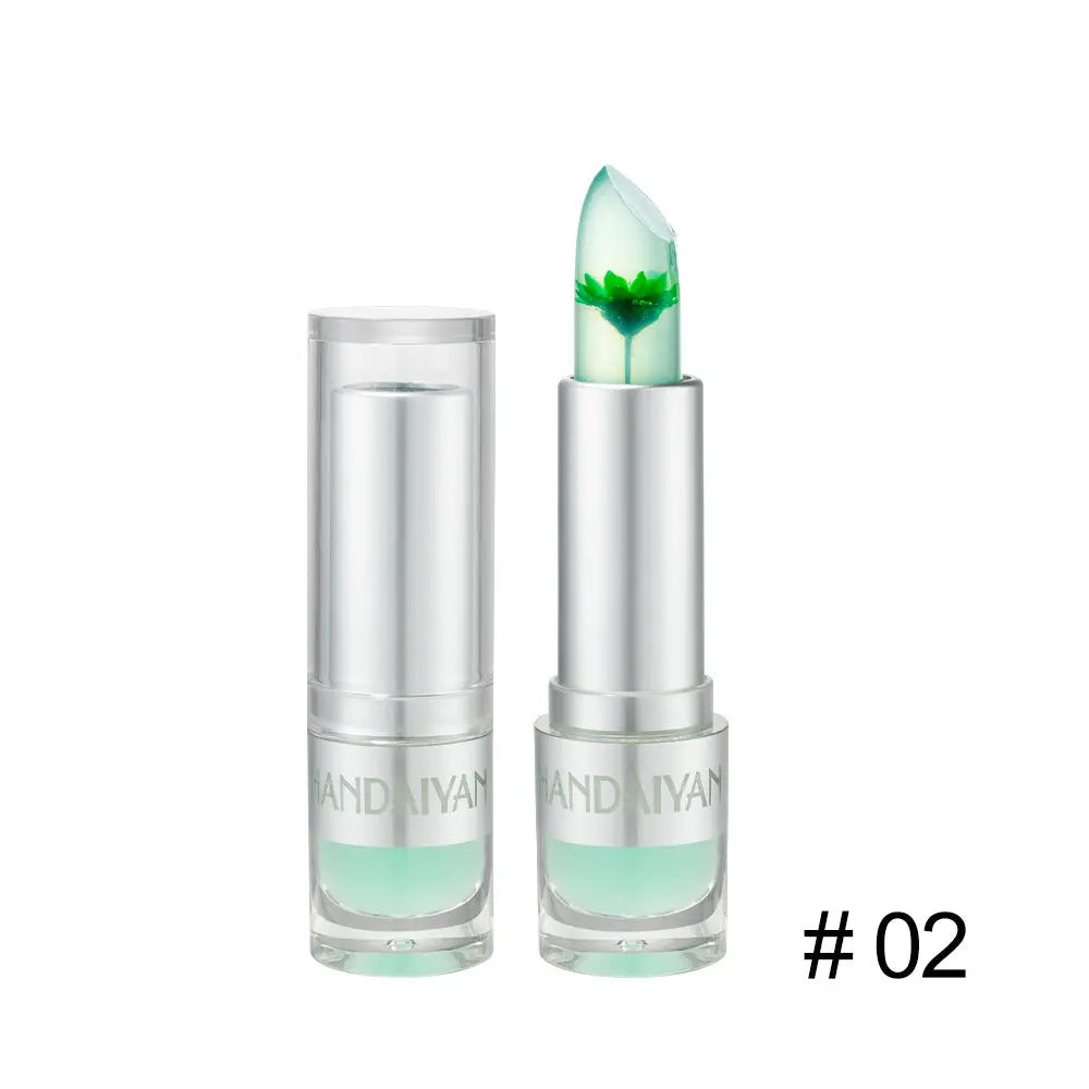 HANDAIYAN Warm Lipstick Flower Color Changing Moisturizing Lipstick Is Not Easy To Fade And Does Not Take Off Makeup eprolo