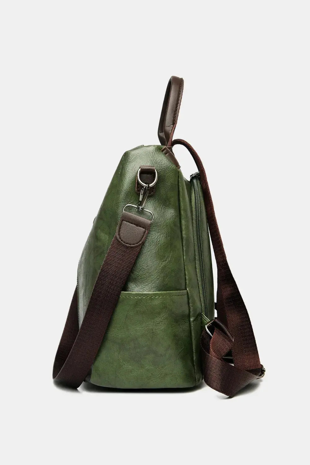 Mochila em Couro PU com Múltiplos Compartimentos C2C Products