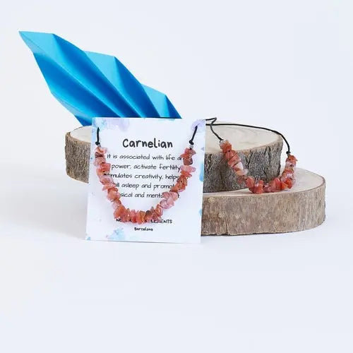 Collar piedras de Cornalina | Piedra Natural C2C PRODUCTS
