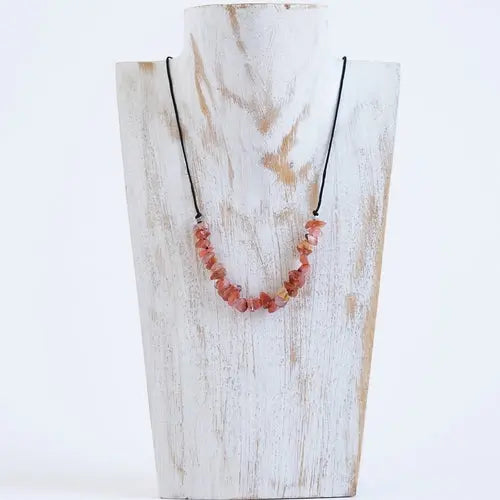 Collar piedras de Cornalina | Piedra Natural C2C PRODUCTS