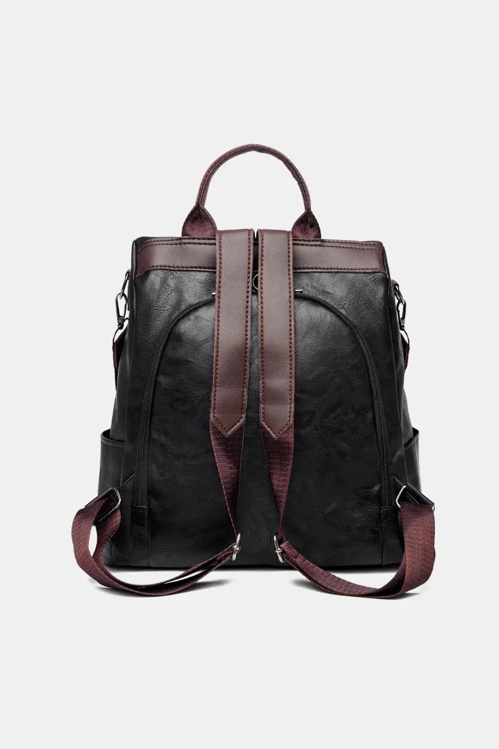 Mochila em Couro PU com Múltiplos Compartimentos C2C Products