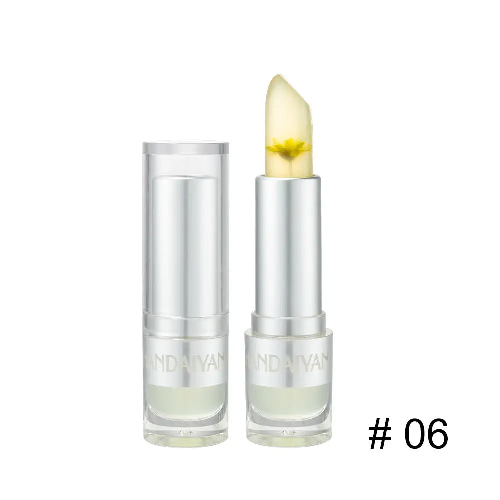 HANDAIYAN Warm Lipstick Flower Color Changing Moisturizing Lipstick Is Not Easy To Fade And Does Not Take Off Makeup eprolo