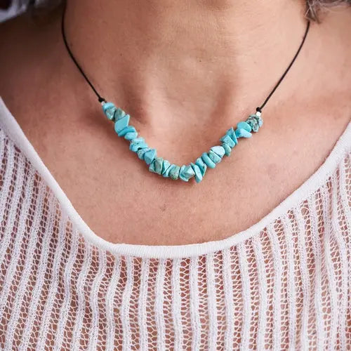 Collar piedras de Turquesa | Piedra Natural C2C PRODUCTS