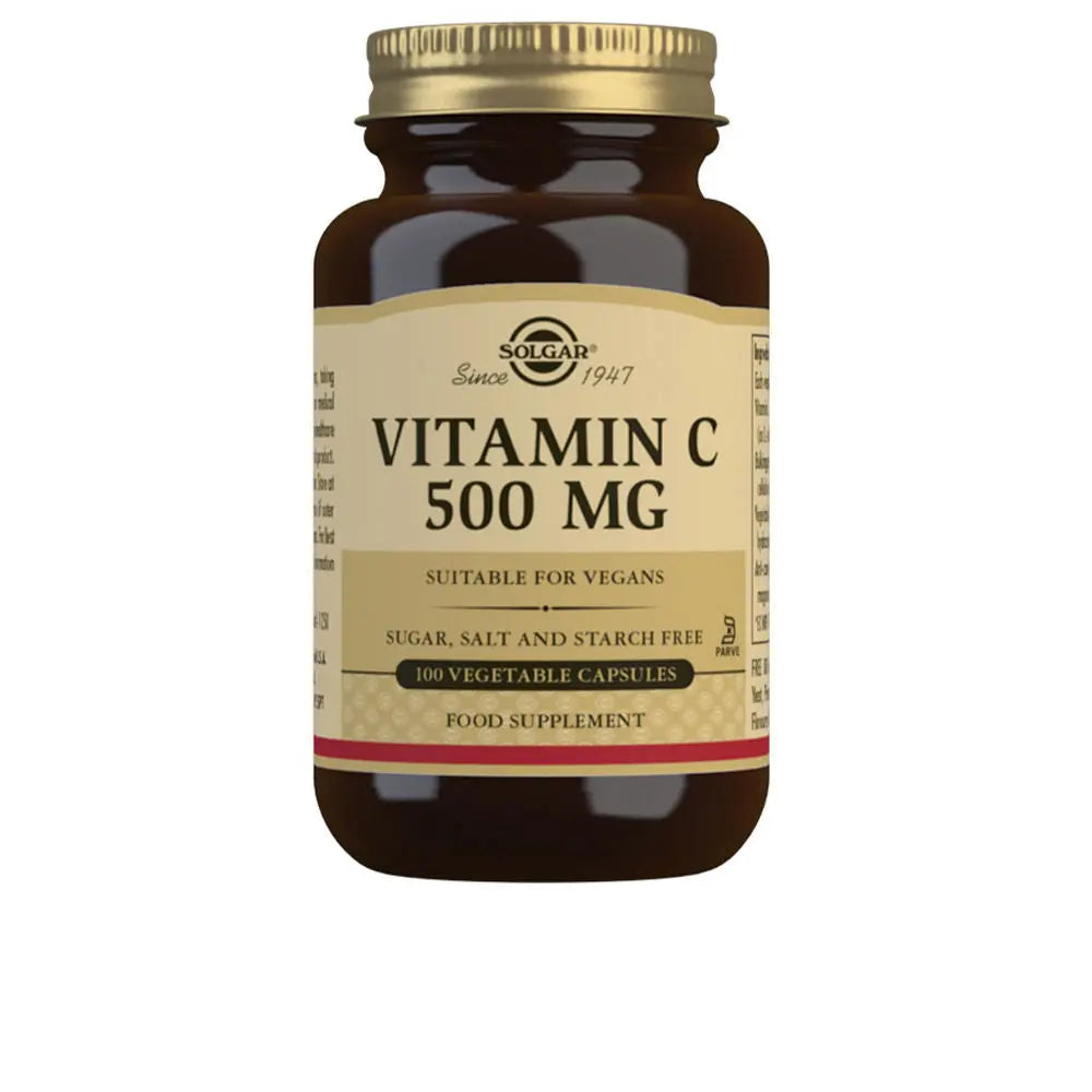 VITAMIN C 500 mg vegetable capsules 100 u Solgar