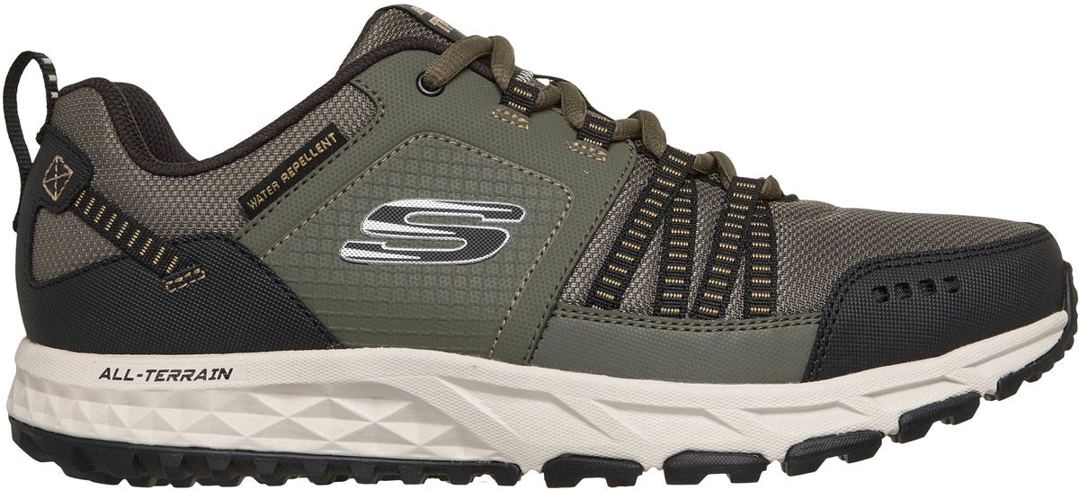 Skechers escape plan men's walking shoes - olive