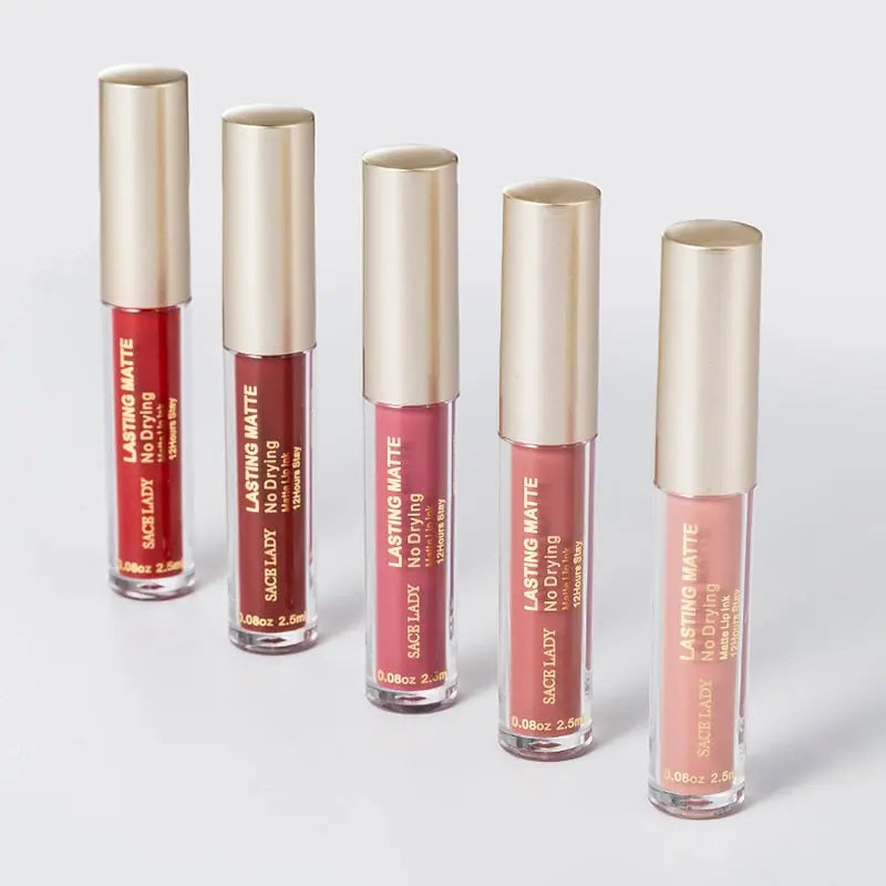Make Up Waterproof Nude Lipstick Long Lasting Liquid Matte Lipstick Kit Lip Gloss Cosmetics Lipgloss Lip Makeup eprolo