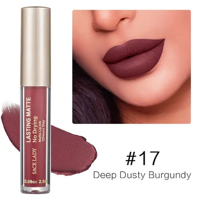 Make Up Waterproof Nude Lipstick Long Lasting Liquid Matte Lipstick Kit Lip Gloss Cosmetics Lipgloss Lip Makeup eprolo