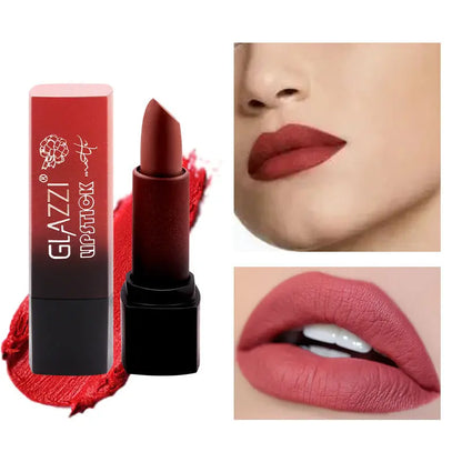 Small Square Tube Matte Matte Not Easy To Fall Off Lipstick Smooth Moisturizing Not Pull Dry Lasting Color Portable Lipstick Makeup eprolo