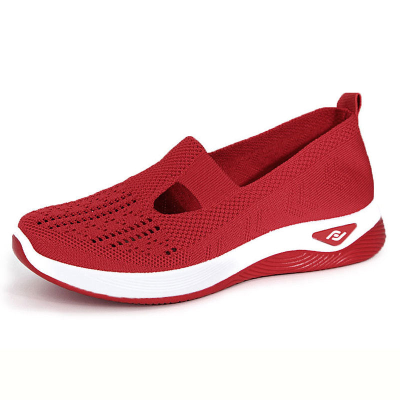 Flat Slip-On Casual Mesh Shoes for Women