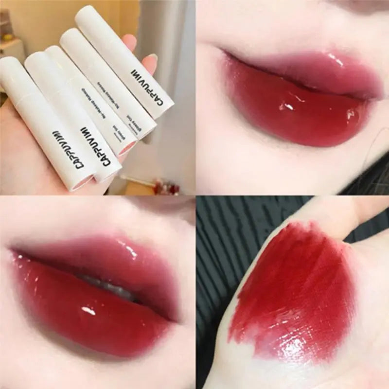 Water Mirror Lip Glaze  Lipstick Non-stick Cup Lasting Moisturizing Lipstick Colorful Women Lip Makeup Tool Maquiagem Hot eprolo