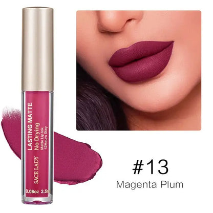 Make Up Waterproof Nude Lipstick Long Lasting Liquid Matte Lipstick Kit Lip Gloss Cosmetics Lipgloss Lip Makeup eprolo