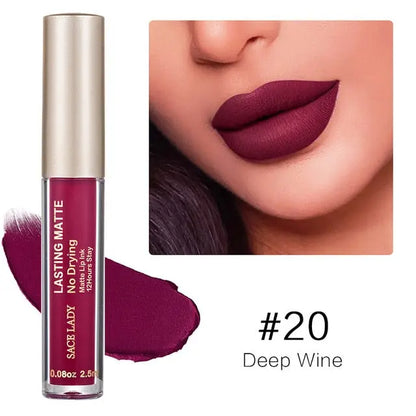 Make Up Waterproof Nude Lipstick Long Lasting Liquid Matte Lipstick Kit Lip Gloss Cosmetics Lipgloss Lip Makeup eprolo
