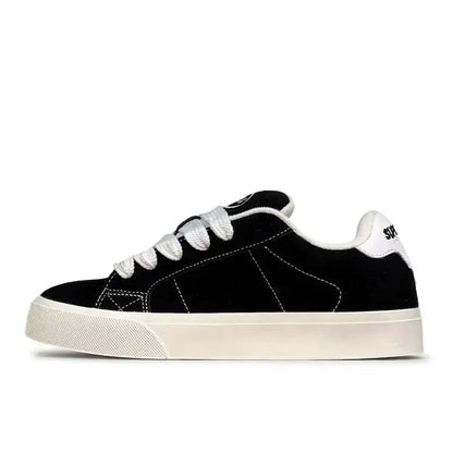 Fashion Lace-up Chunky Sneakers Spring Skateboard Shoes for Women Casual Tenis Woman Street Platform Vulcanized Shoes eprolo