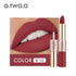 O.TWO.O 12 Colors Lips Makeup Lipstick  Lip Gloss Long Lasting Moisture Cosmetic Lipstick Red Lip Matte Lipstick Waterproof eprolo