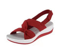 Summer Sandals Women Casual shoes Solid Color Bow Retro Ladies Outdoor Beach Flats Femme sandals Shoes for Women sandalias