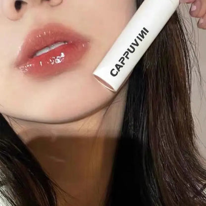 Water Mirror Lip Glaze  Lipstick Non-stick Cup Lasting Moisturizing Lipstick Colorful Women Lip Makeup Tool Maquiagem Hot eprolo