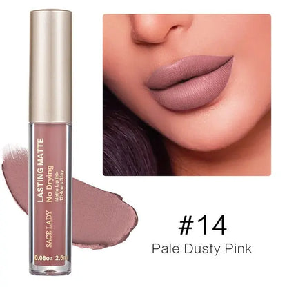 Make Up Waterproof Nude Lipstick Long Lasting Liquid Matte Lipstick Kit Lip Gloss Cosmetics Lipgloss Lip Makeup eprolo