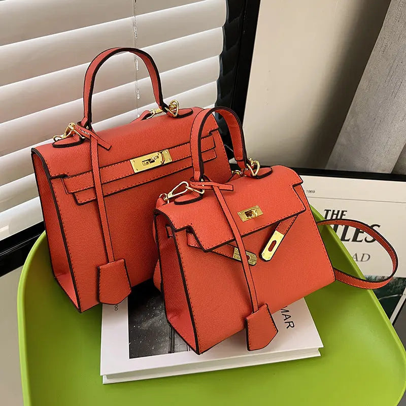 Mala Kelly em PU com Fecho de Cadeado — Cores Candy C2C Products