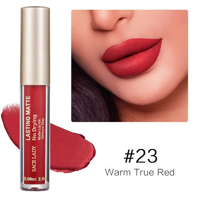 Make Up Waterproof Nude Lipstick Long Lasting Liquid Matte Lipstick Kit Lip Gloss Cosmetics Lipgloss Lip Makeup eprolo