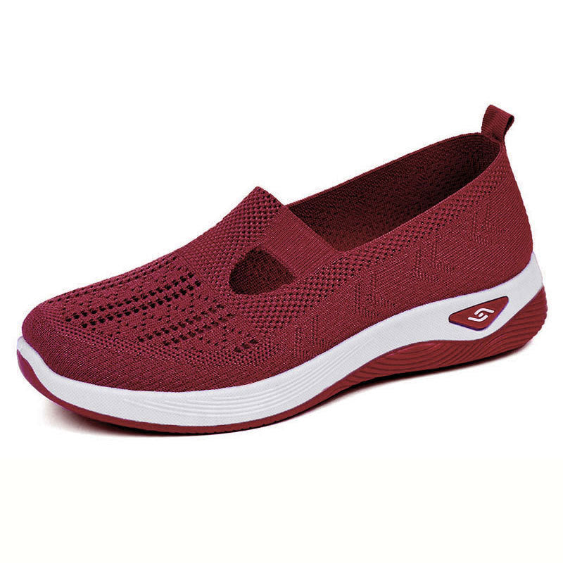 Flat Slip-On Casual Mesh Shoes for Women
