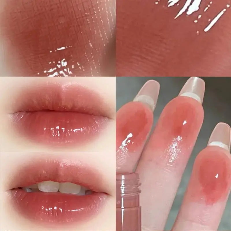 Water Mirror Lip Glaze  Lipstick Non-stick Cup Lasting Moisturizing Lipstick Colorful Women Lip Makeup Tool Maquiagem Hot eprolo
