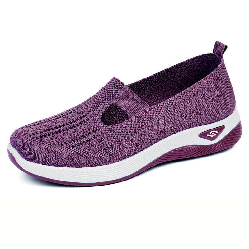Flat Slip-On Casual Mesh Shoes for Women