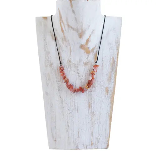 Collar piedras de Cornalina | Piedra Natural C2C PRODUCTS