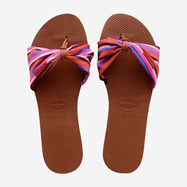 Havaianas You Saint Tropez Print Rust