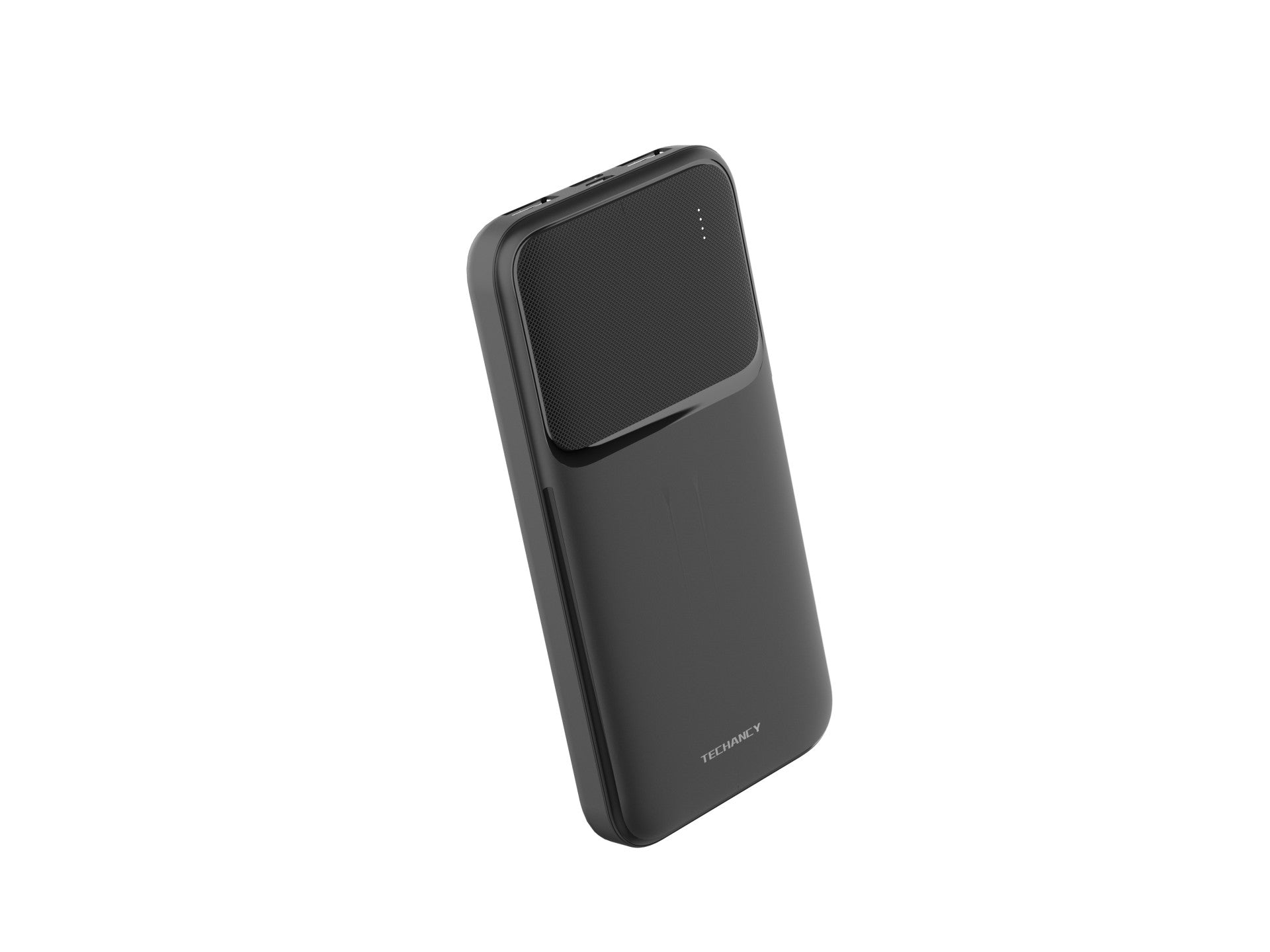Techancy Power Bank 10000mah Preto TF2781, Carregamento Rápido De 10w Para Smartphones, Tablets E Muito Mais!