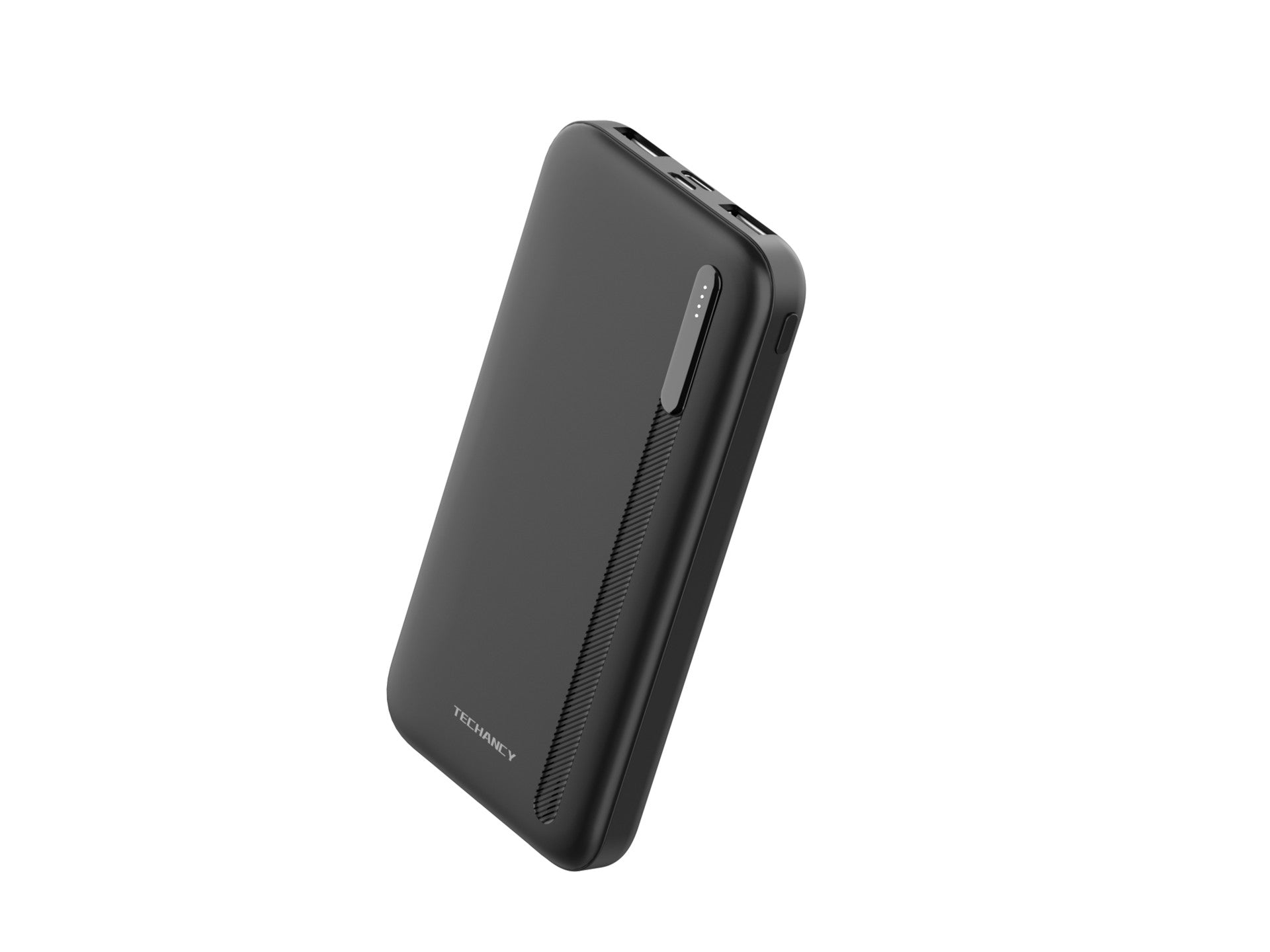 Techancy Power Bank 10000mah Preto TF2775, Carregamento Rápido De 10w Para Smartphones, Tablets E Muito Mais!